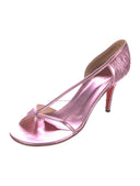 CHRISTIAN LOUBOUTIN METALLIC PUMPS IT 38