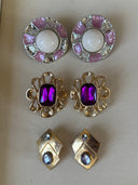 DECO CLIP-ON EARRINGS