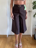 VINTAGE CROPPED PANTS S