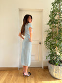 WOOL SEQUIN DRESS S/M