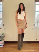 KHAKI SKIRT S
