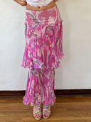 PUCCI SILK SKIRT M