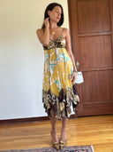 Silk Butterfly Dress S