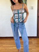 VNTG BUSTIER TOP S/M