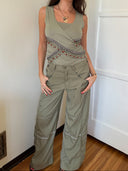 BEADED TANK TOP S