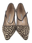 MANOLO BLAHNIK MARY-JANE PUMPS IT 37.5