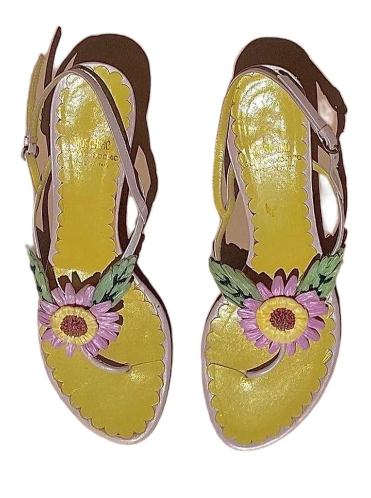 MOSCHINO Sunflower Sandals IT 38