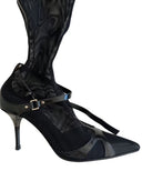 Rodolphe Menudier Fishnet Boots IT 37