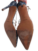 CHRISTIAN DIOR LOGO SLINGBACKS IT 39