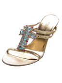 DOLCE & GABBANA CROSS SLIDES IT 40