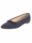 MANOLO BLAHNIK BALLET FLATS IT 37.5