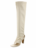 CHANEL KNEE-HIGH SANDALS IT 37.5