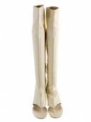 CHANEL KNEE-HIGH SANDALS IT 37.5