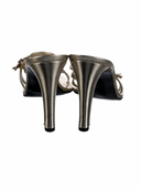 CHANEL CRYSTAL CC HEELS IT 40