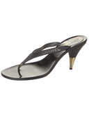 CHANEL Crystal Sandals IT 37.5