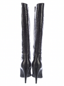PRADA SNAKESKIN BOOTS IT 38.5