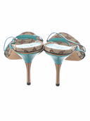 GUCCI CANVAS SANDALS IT 38.5