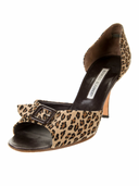 MANOLO BLAHNIK Suede Sandals IT 37