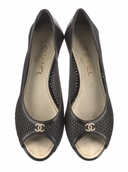 CHANEL KITTEN HEELS IT 38.5