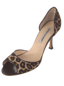 MANOLO BLAHNIK Leopard Pumps IT 39.5