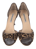 MANOLO BLAHNIK Leopard Pumps IT 39.5