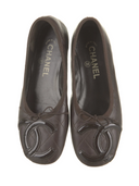 CHANEL BALLET FLATS IT 37.5