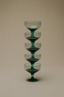 SEAFOAM COCKTAIL GLASSES