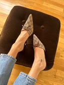 GUCCI Canvas Mule IT 38.5