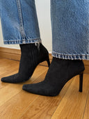 GUCCI Canvas Canvas Sock Boots IT 37.5
