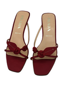 PRADA Satin Slides IT 37.5