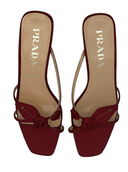 PRADA Satin Slides IT 37.5