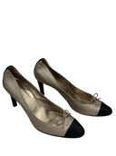 CHANEL Metallic Pumps IT 42