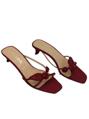 PRADA Satin Slides IT 37.5