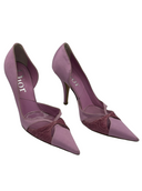 CHRISTIAN DIOR Pink Silk Pumps IT 36