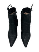 CHANEL Snakeskin Booties IT 36