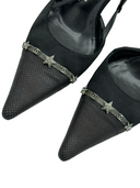 CHANEL STAR SLINGBACK PUMPS IT 39