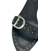 CHRISTIAN DIOR Leather Slides IT 39