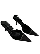 CHANEL STAR SLINGBACK PUMPS IT 39