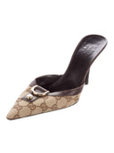GUCCI Canvas Mules IT 37.5