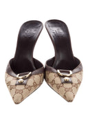 GUCCI Canvas Mules IT 37.5