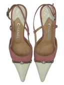 CHANEL Star Slingback Pumps IT 37