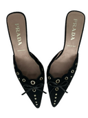 PRADA STUDDED MULE IT 40