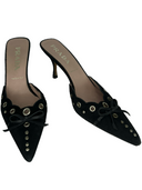 PRADA STUDDED MULE IT 40