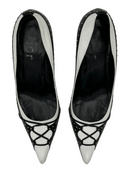CHRISTIAN DIOR Leather Studded Pumps IT 39