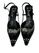 CHRISTIAN DIOR Gambler Slingback Pumps IT 40