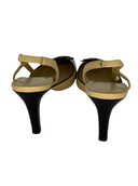 CHANEL Neutral Slingback Pumps IT 39