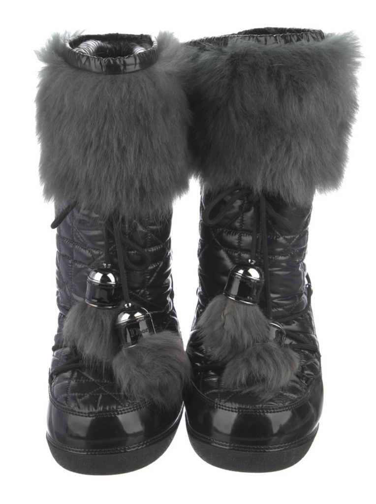 CHRISTIAN DIOR PUFFER BOOTS IT 38-40