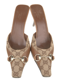 GUCCI Horse-bit Mules IT 38.5
