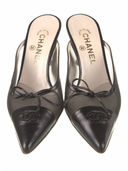 CHANEL MESH MULES IT 38.5