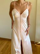 WHITE ROSE DRESS M